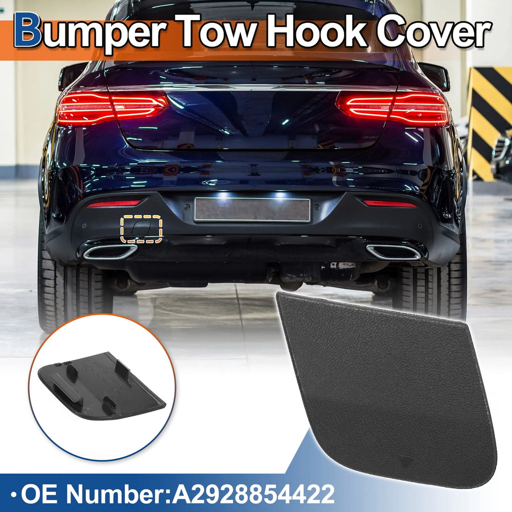 Rear Tow Hook Cover Unpainted Replacement for Mercedes-Benz W292 (2017–2020)
