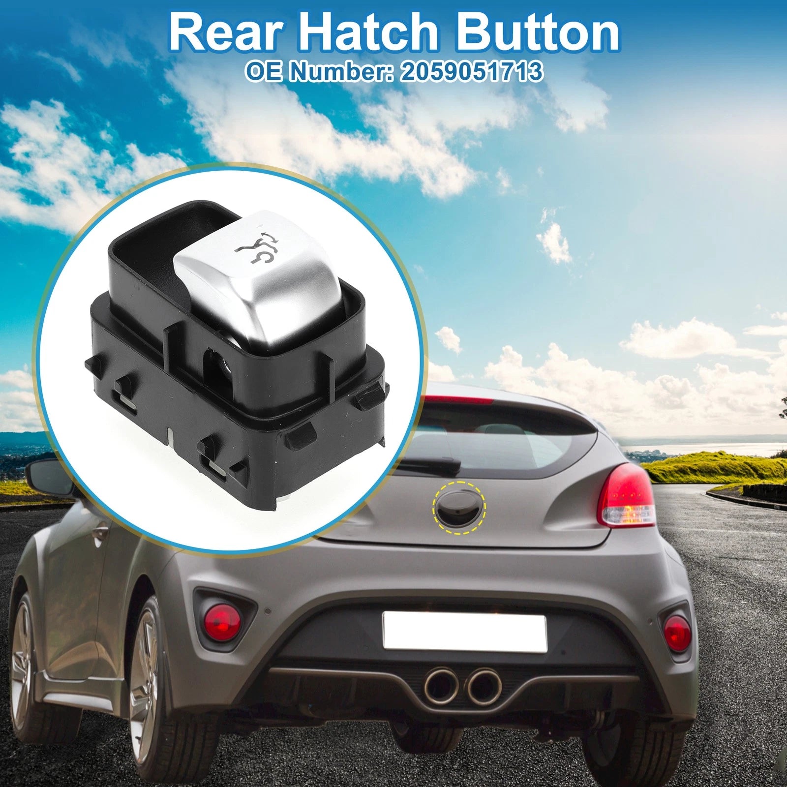Trunk Release Switch for Mercedes C300 C400 C63 (2015–2020)