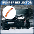 Bumper Reflector Replacement for BMW X5 (2014–2018) Front Left Red Yellow