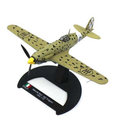 Macchi MC.202 Folgore 1:72 Scale Alloy Model with Display Base