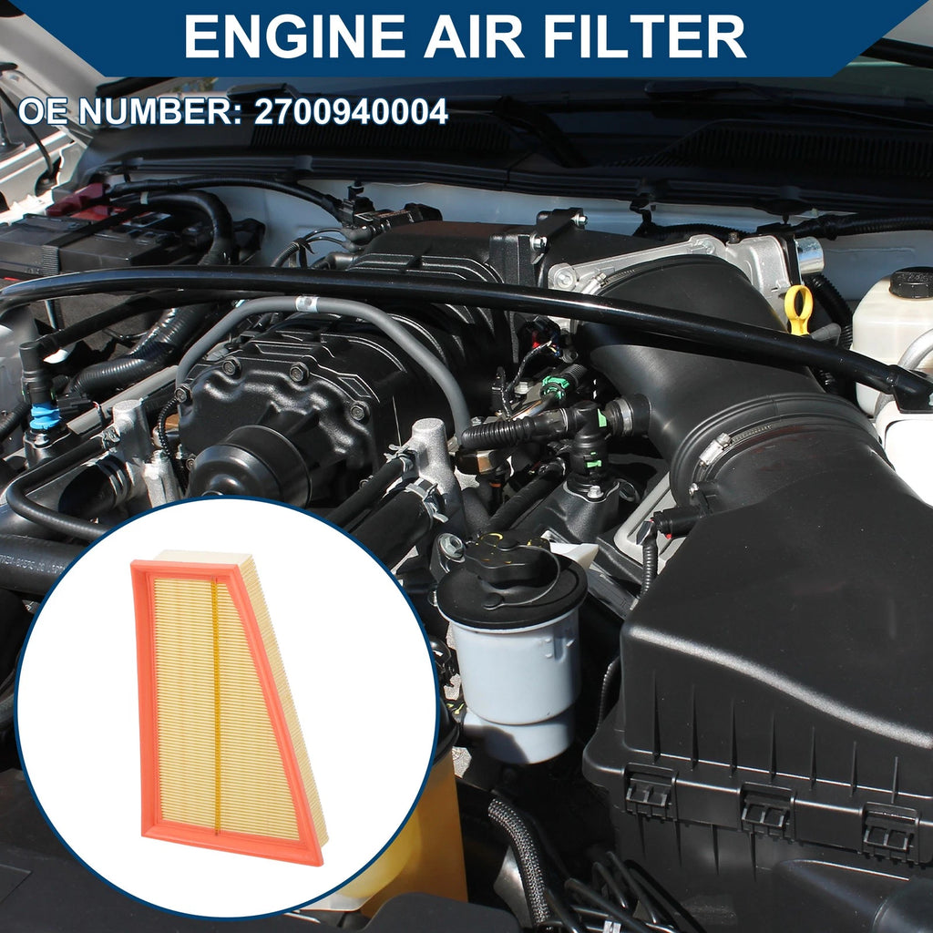 Engine Air Filter Replacement for Mercedes-Benz GLA250 2.0L (2015–2020)