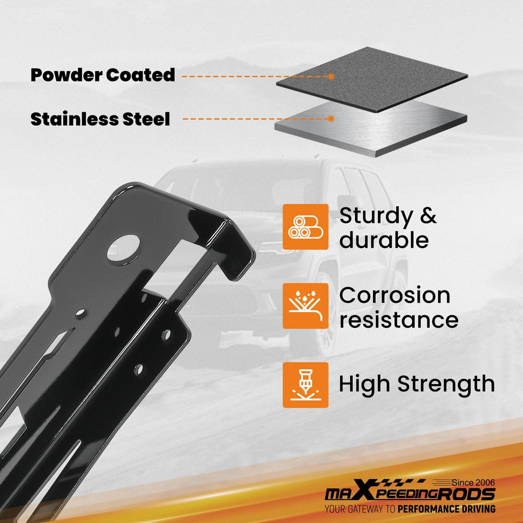Tire Alignment Gauge for Multiple Vehicles - Powder Coated Steel