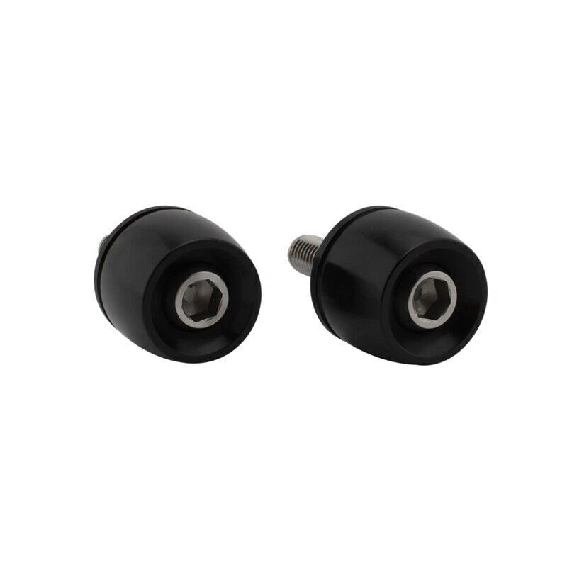 CNC Black Handle Bar Ends Vibration Reducing Plugs for BMW R nine T (2014–2021)