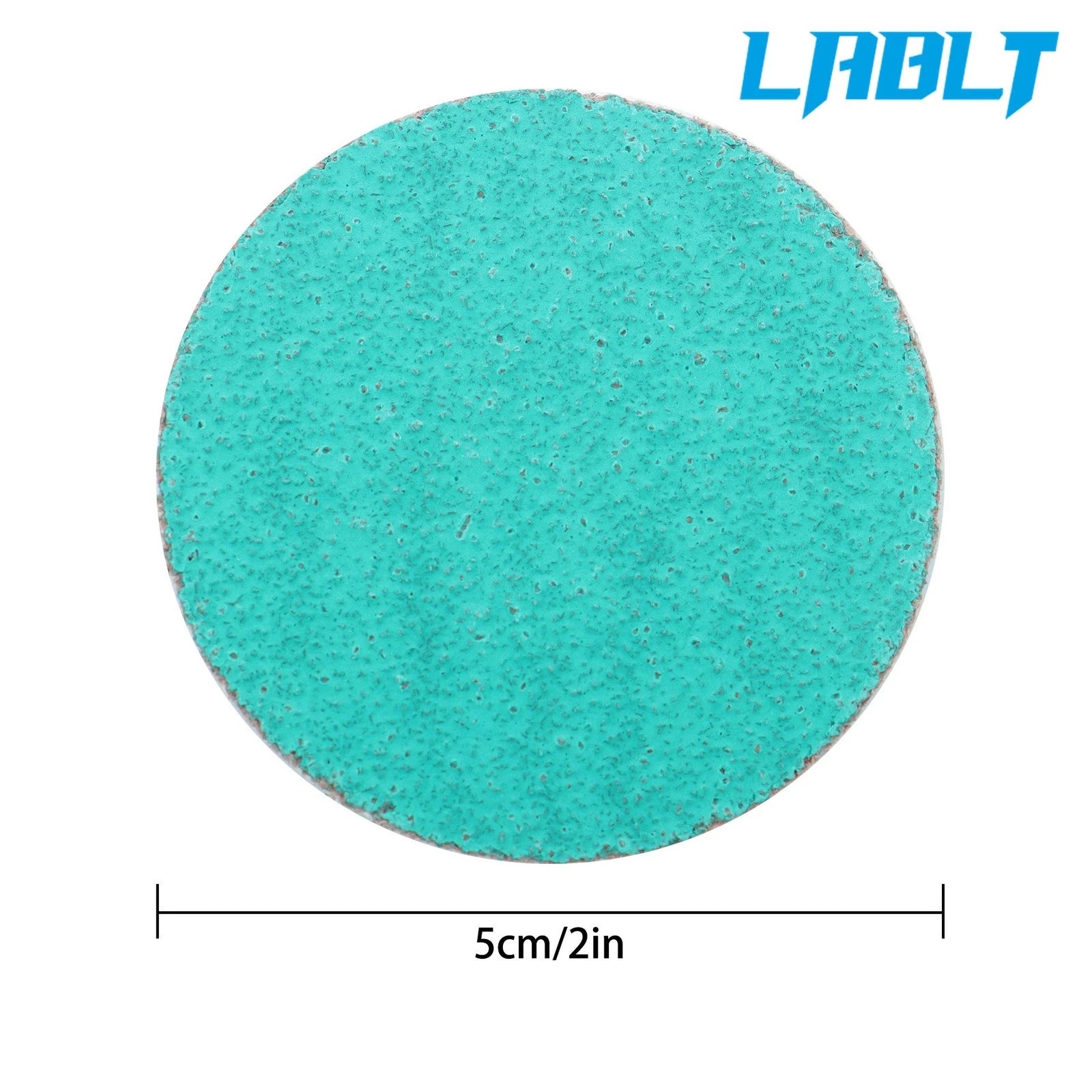 50Pack 2" 60 Grit Green Zirconia Quick Change Sanding Discs Type R