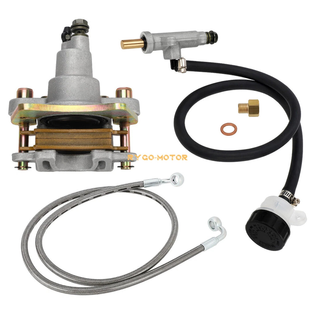 Rear Brake Caliper & Master Cylinder & Line for Polaris Trail Boss 330 (2005–2009)