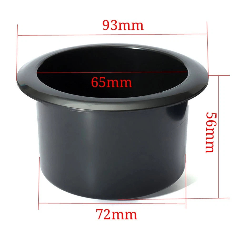 Recessed Plastic Beverage Cup Holder for Boat (1 Pcs)