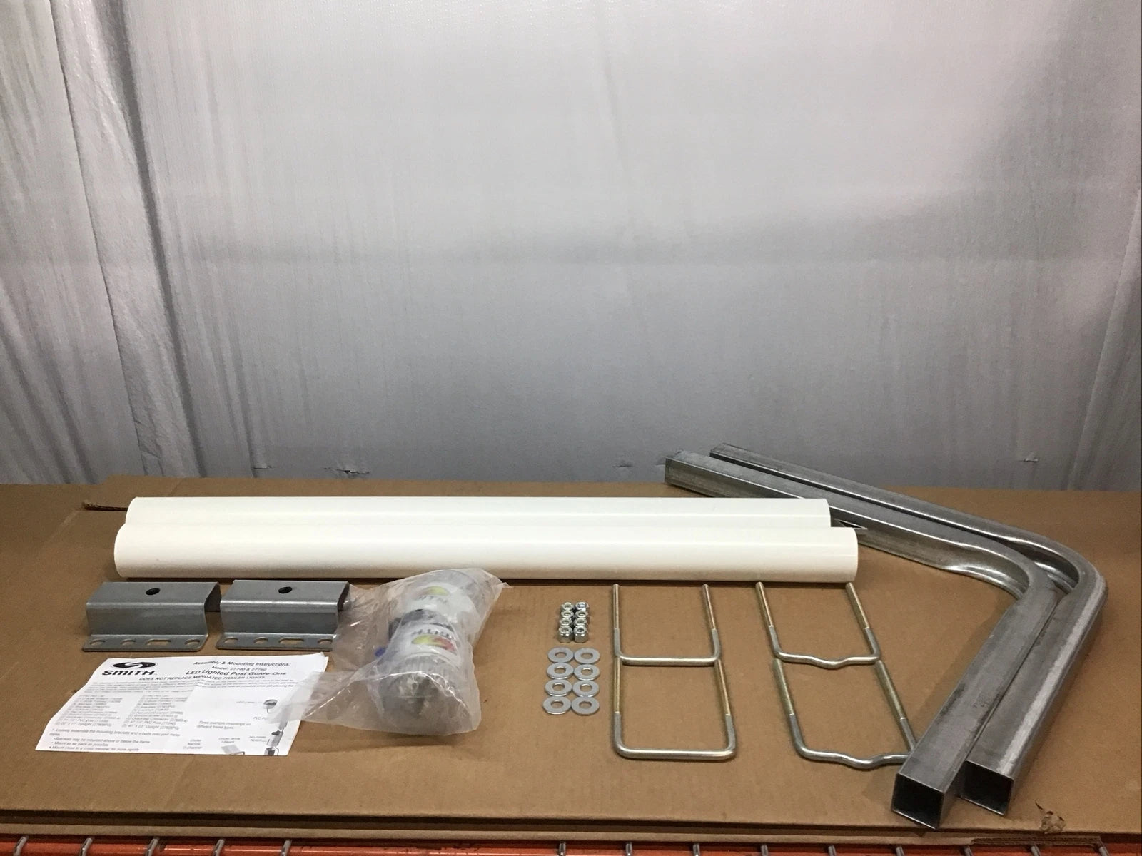 Lighted Post Style Boat Trailer Guides for CE Smith (Used)
