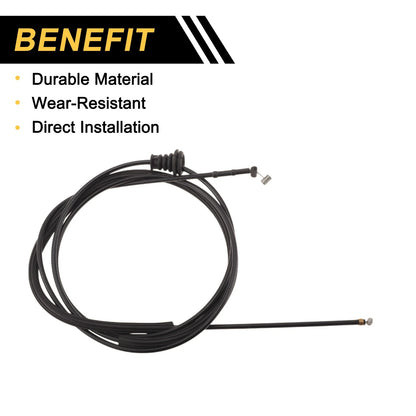 Hood Release Cable No. 4H0823535 for Audi A8 Quattro (2011–2018)
