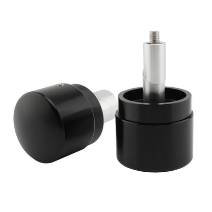 Black Front Axle Caps Nut Covers for BMW RnineT Pure Racer (2017–2022)