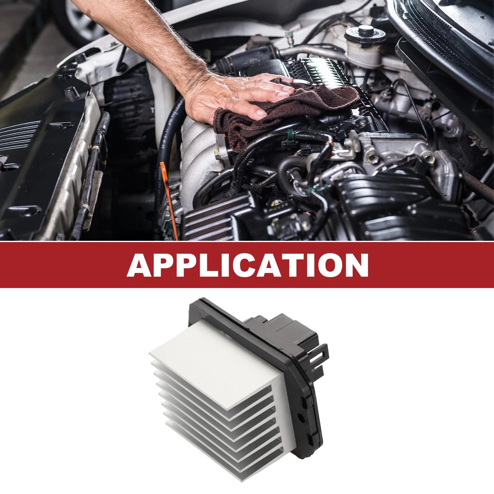 HVAC Blower Motor Resistor Replacement for Subaru Tribeca (2008–2013)