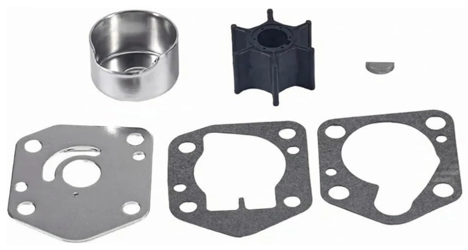 Outboard Water Pump Impeller Repair Kit 17400-99J00 for Suzuki 9.9 HP (1990–2023)