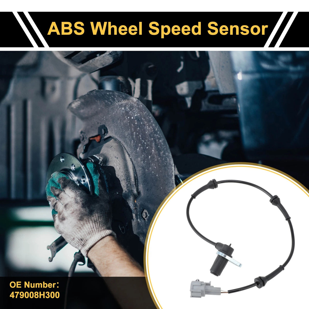 ABS Wheel Speed Sensor No. 479008H300 for Nissan Rogue (2014–2020)