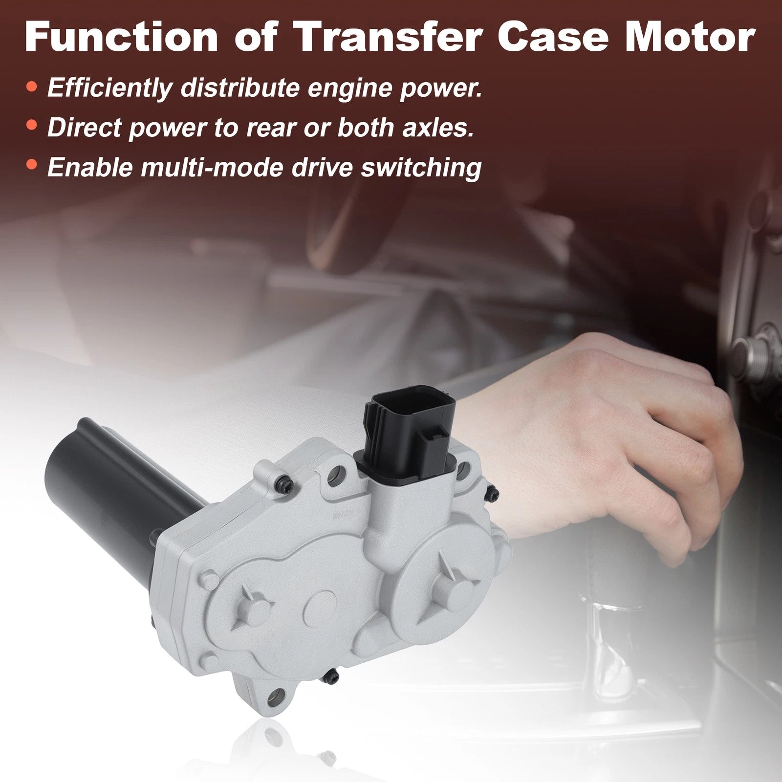 Transfer Case Shift Motor 600-935 for Dodge Ram 1500 2500 3500 Dakota (2002–2010)