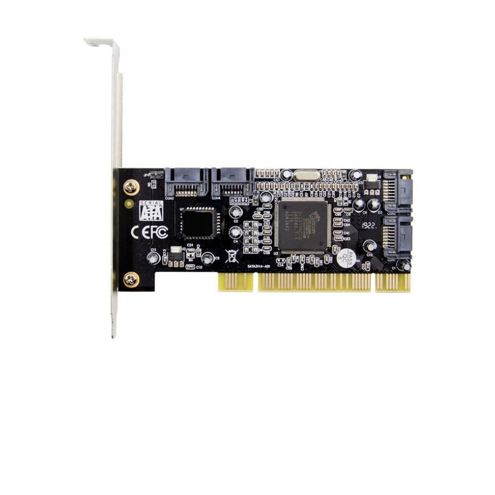 PCI to SATA Adapter Card for RAID Support (0, 1, 5, 0+1)