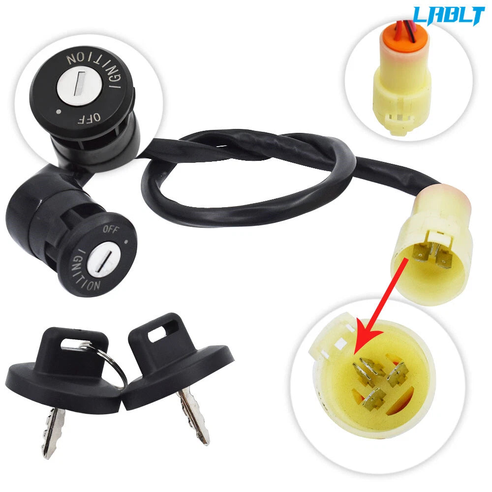 Ignition Key Switch for Honda Foreman 400 TRX400FW 4x4 (1995–2003)
