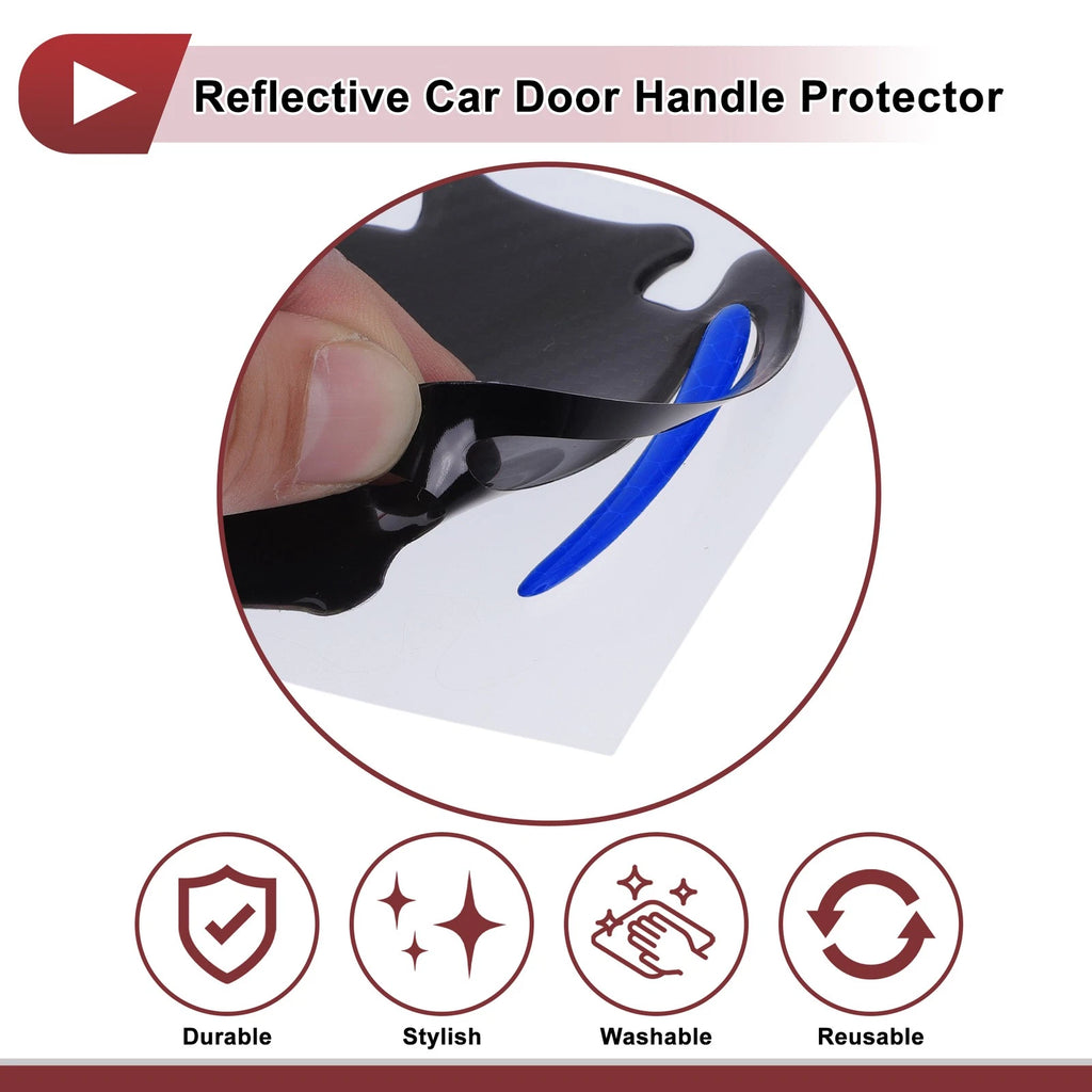 Reflective Door Handle Scratch Protector Film for Car