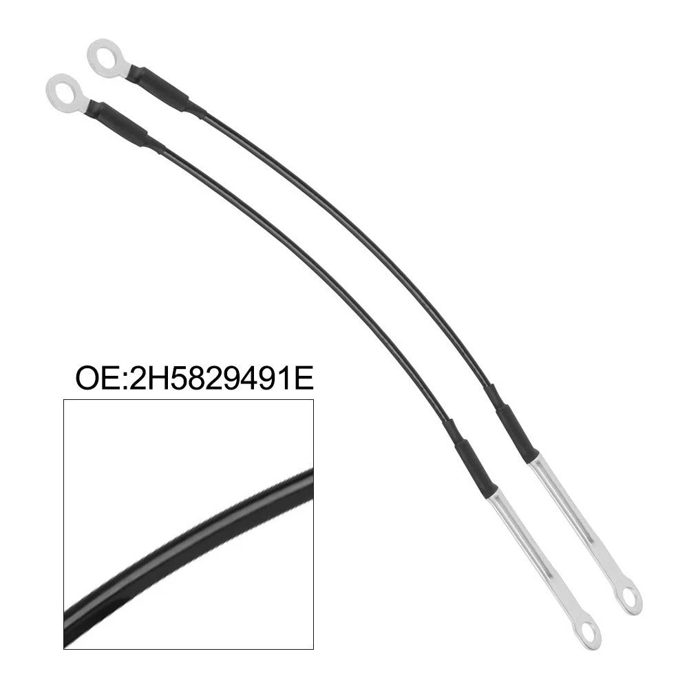 2X Tailgate Retaining Strap for Amarok 2.0TDI (2010–2020)