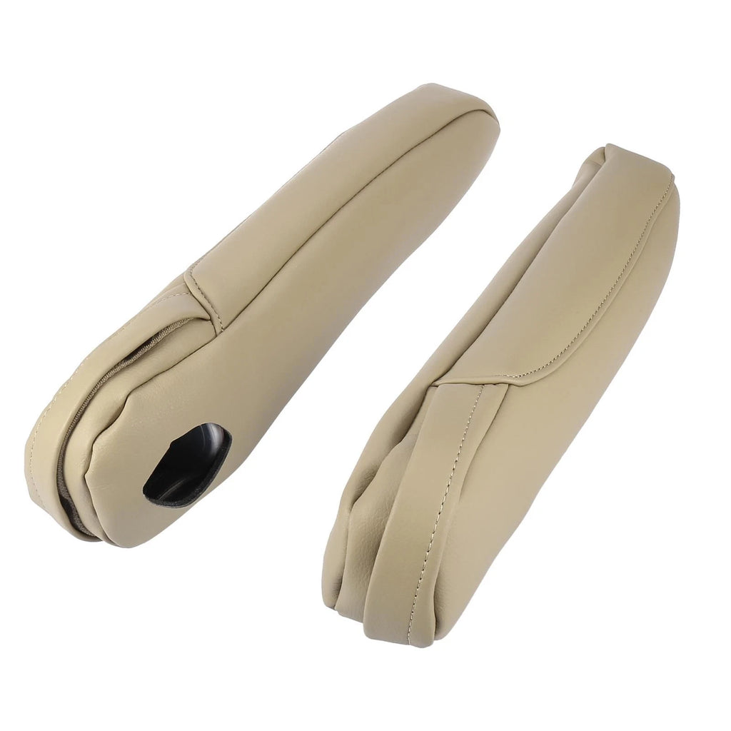 Front Seat Armrest Cover Pair Replacement for Honda Odyssey (2005–2010) Beige