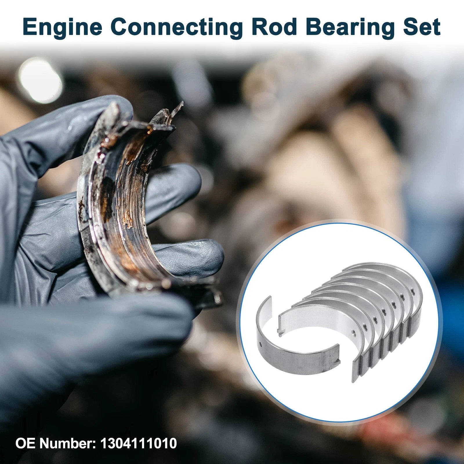 Rod Bearing Set Replacement for Toyota Tercel (1990–1998)