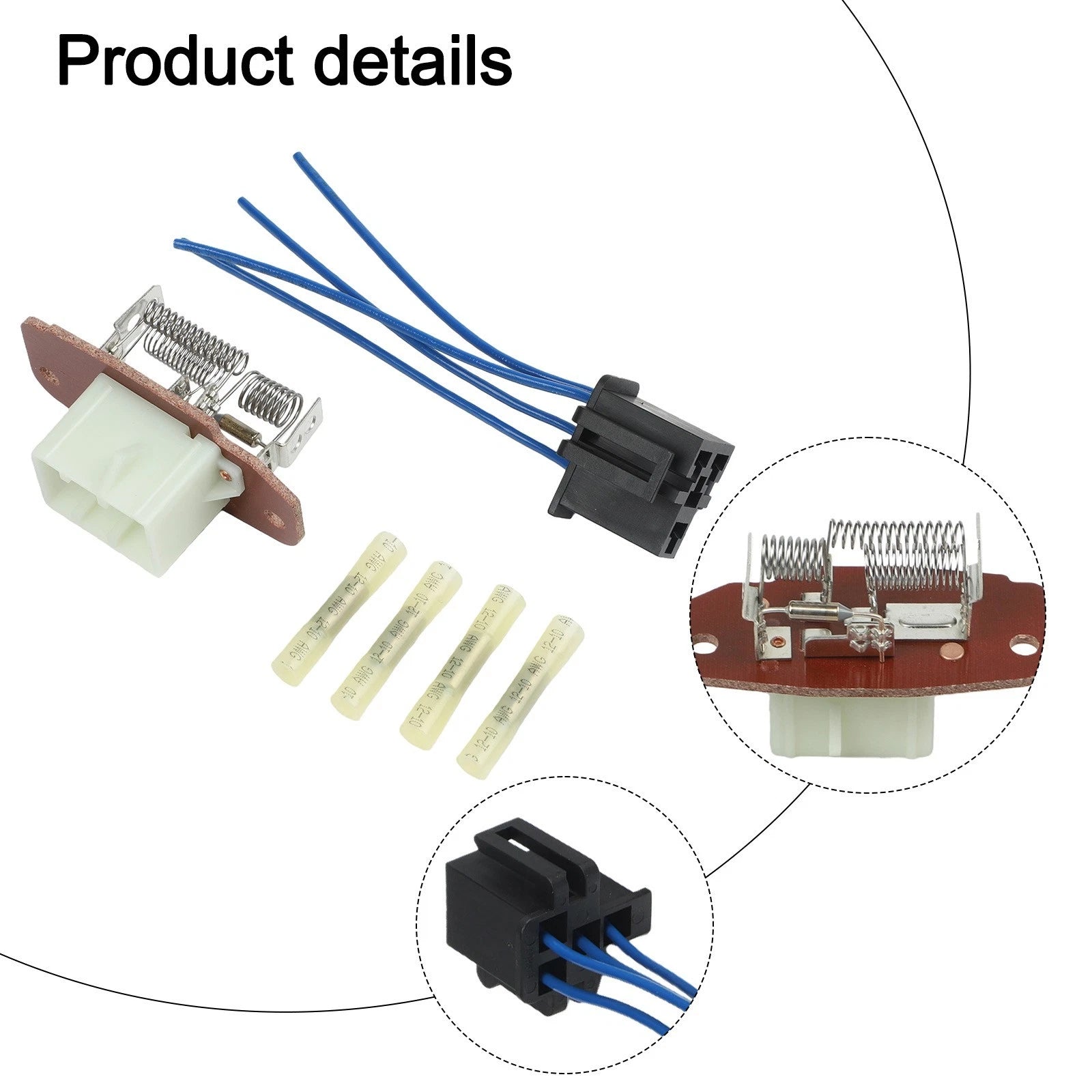 Blower Motor Resistor for E-150 (Direct Replacement)