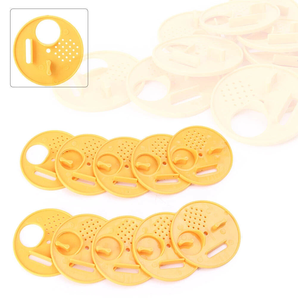 12x Entrance Gates for Bee Hive Nuc Box Beekeeping Tool