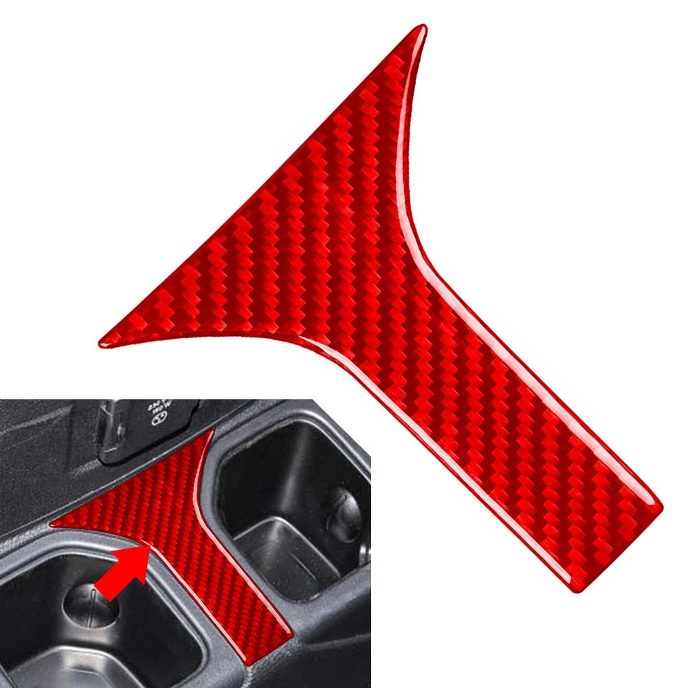 Rear Water Cup Holder Panel Cover Trim for Jeep Wrangler JL & Gladiator JT (2018–2023)