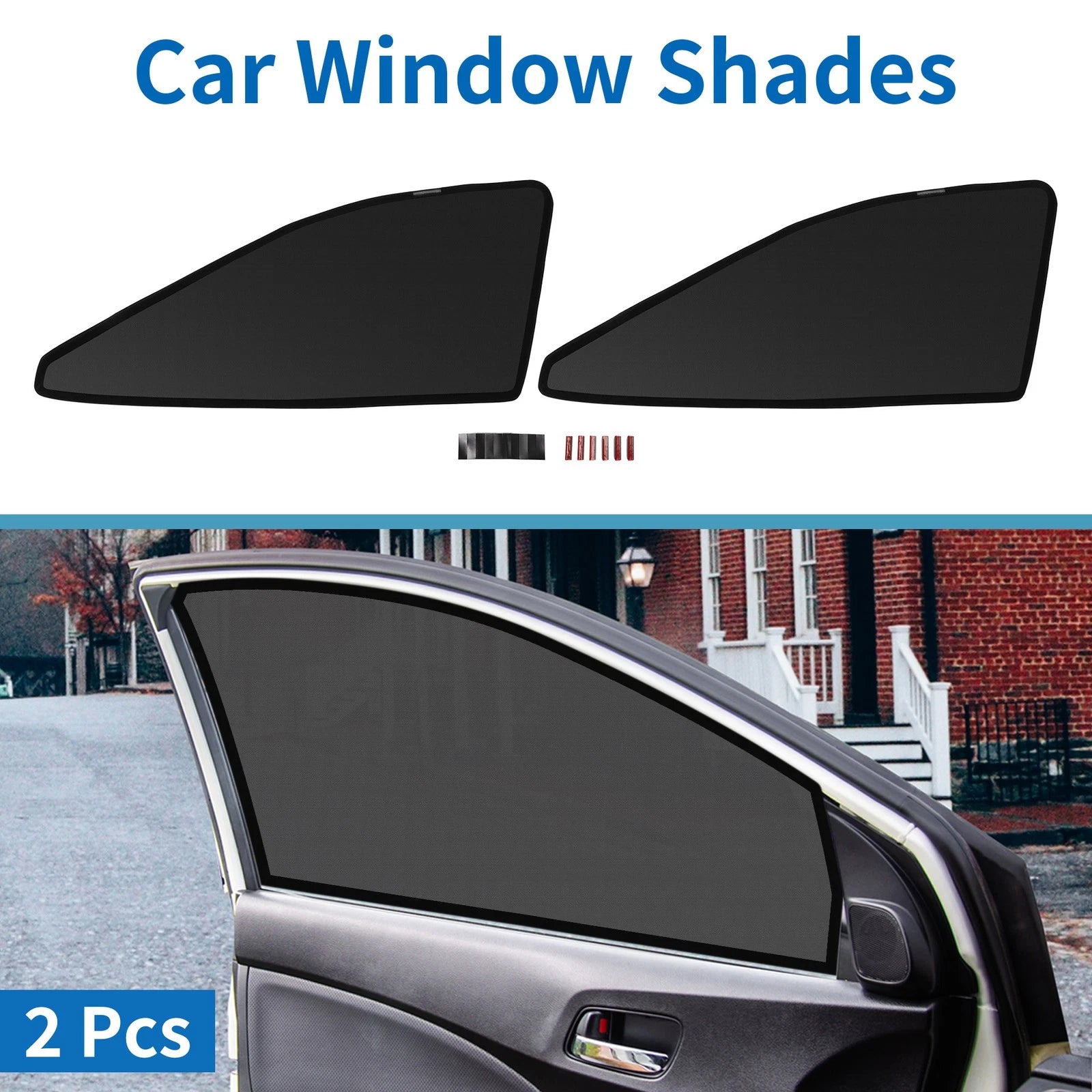 Car Window Cover Replacement for Toyota Crown 220 Series Net Black (2013–2018)