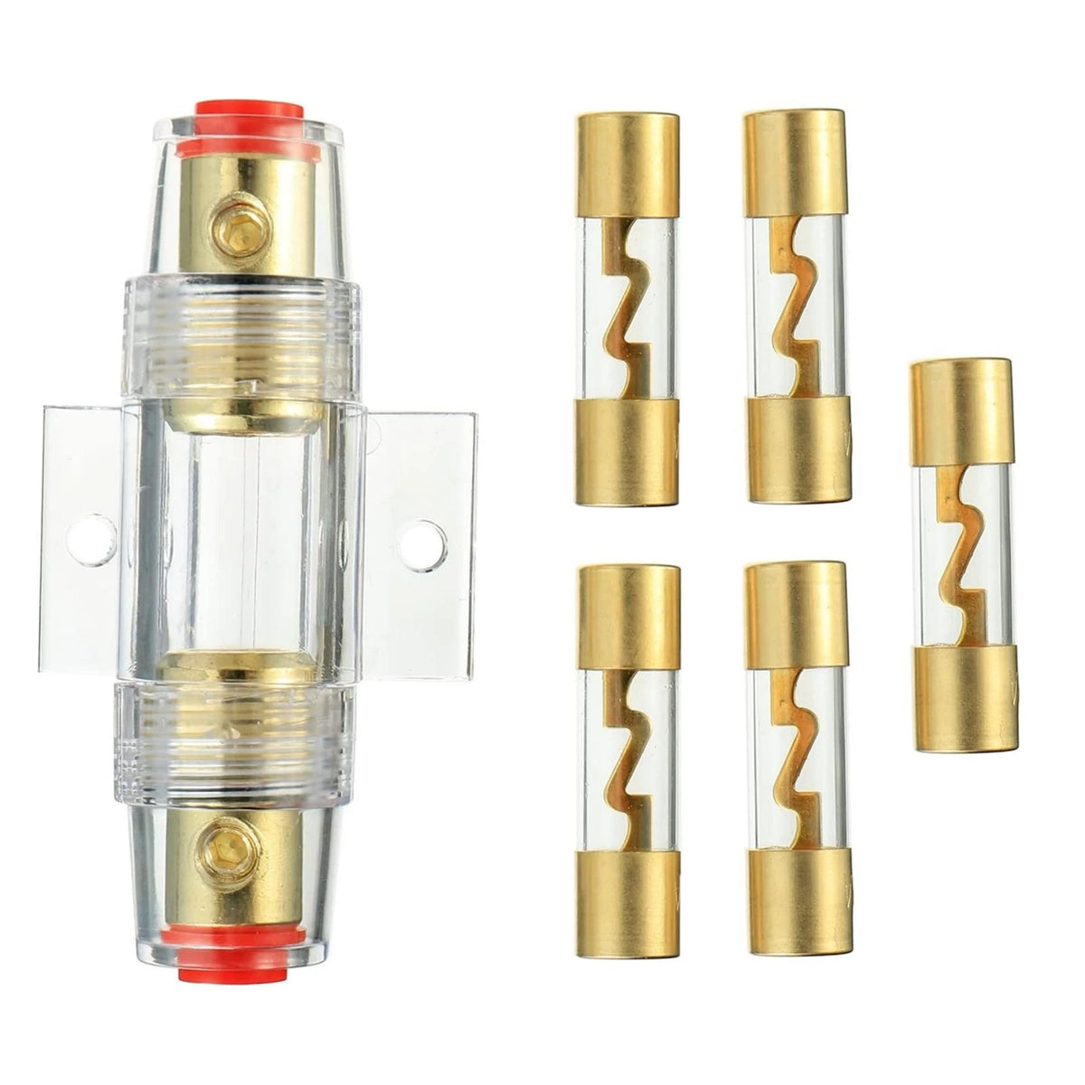 12V AGU Fuse Holder 100A with Sealing Cap for Car Audio System