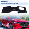 Dash Cover for Mazda CX-60 (2024–2026) Black with Blue Edge
