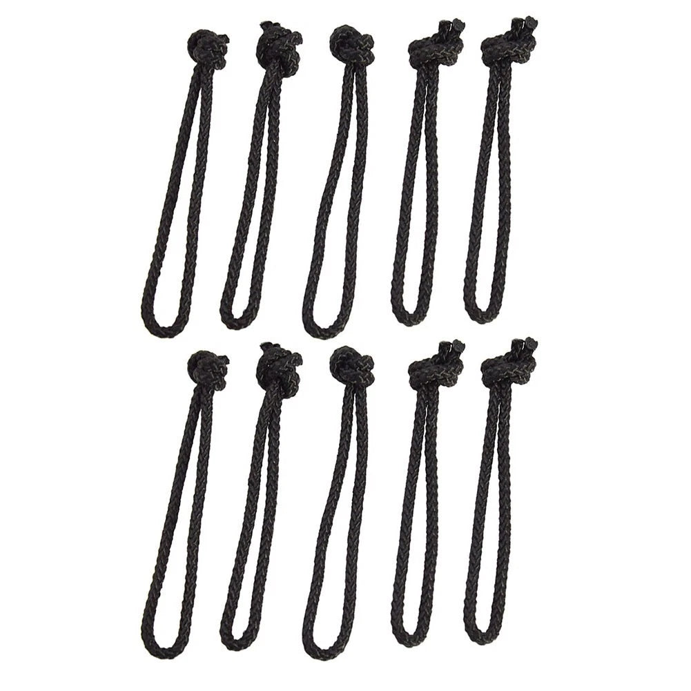 4mm Black Nylon Leash String Cord for Surfboard Strap (36cm)