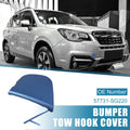 Front Right Bumper Tow Hook Cover Replacement for Subaru Forester (2016–2018)