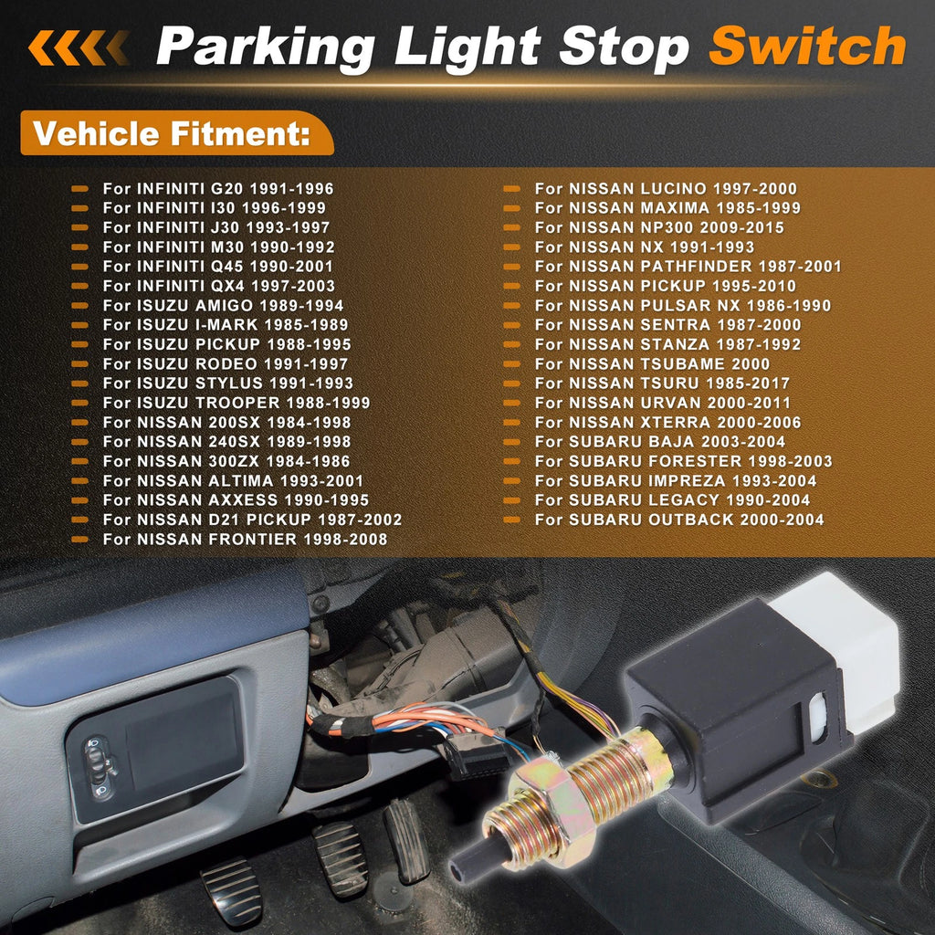 Brake Light Switch Replacement for Chevrolet Spectrum (1985–1988)