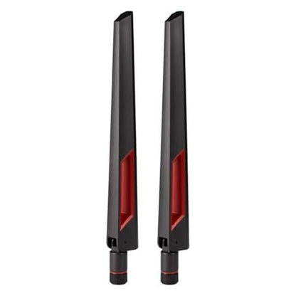 2X 6dBi Tri-Band Antenna for WiFi 6E Routers and Cards