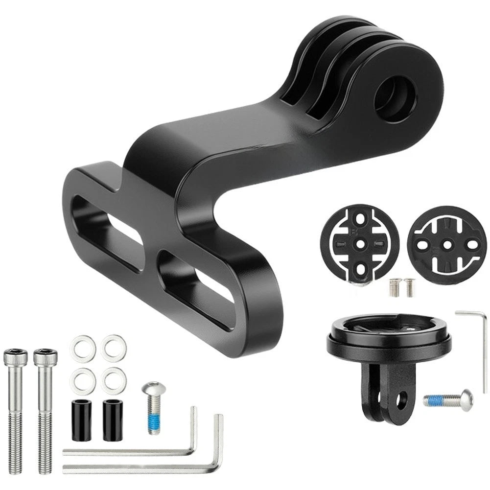 Aluminum Stem Mount for Garmin Wahoo with Adjustable Viewing Angle
