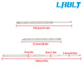 1 Pair Heavy Duty Drawer Slides 28" for Universal Applications (150 lbs)