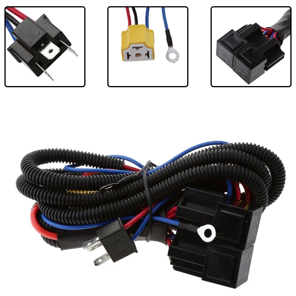 H4 Headlight Relay Harness The Fix For Flickering Headlights on Cars & Trucks
