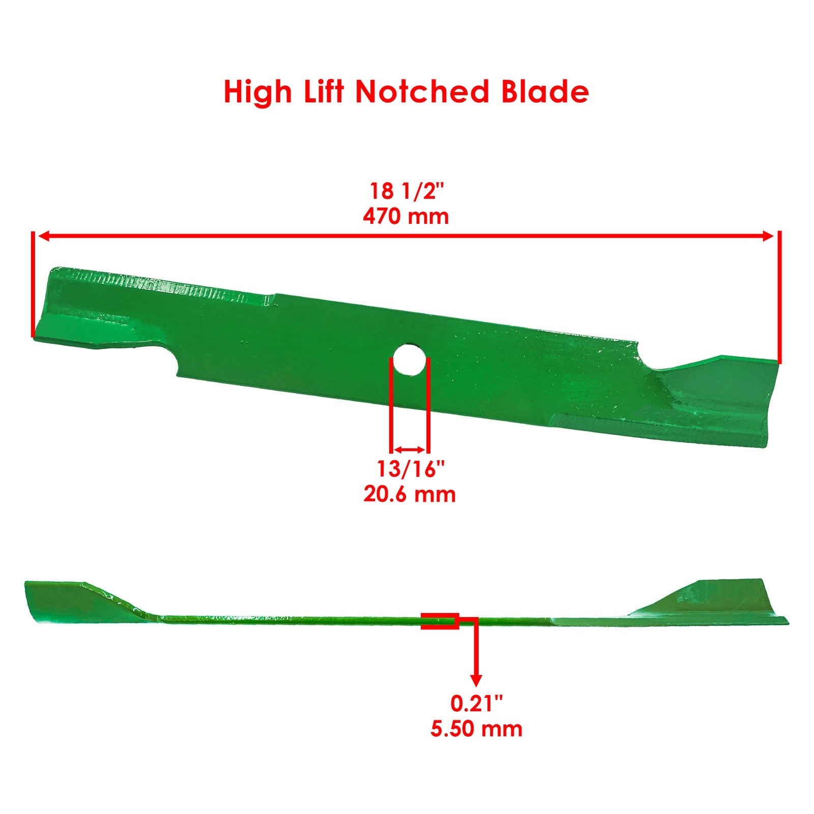 Deck Standard Blade Replacement for Snapper Simplicity 52 in (2000–2010)