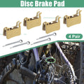 Brake Pads Pair Sintered Metal Disc with Split Pin for Shimano XTR M975 (—)