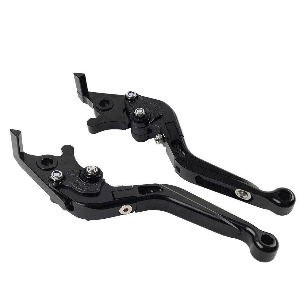 Folding Extendable Brake Clutch Levers for Honda CB599 CB600 (1998–2006) Black