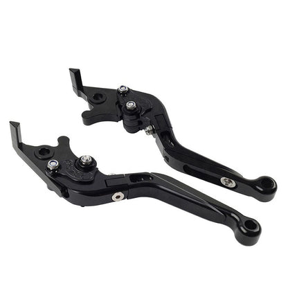 Folding Extendable Brake Clutch Levers for Honda CB599 CB600 (1998–2006) Black