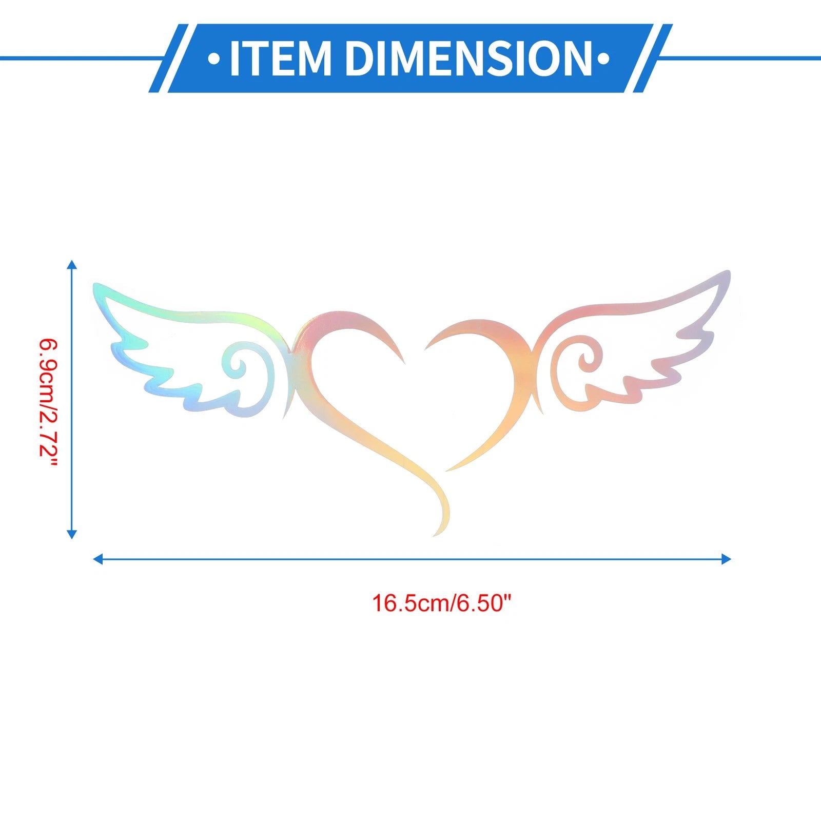Reflective Bumper Decal for