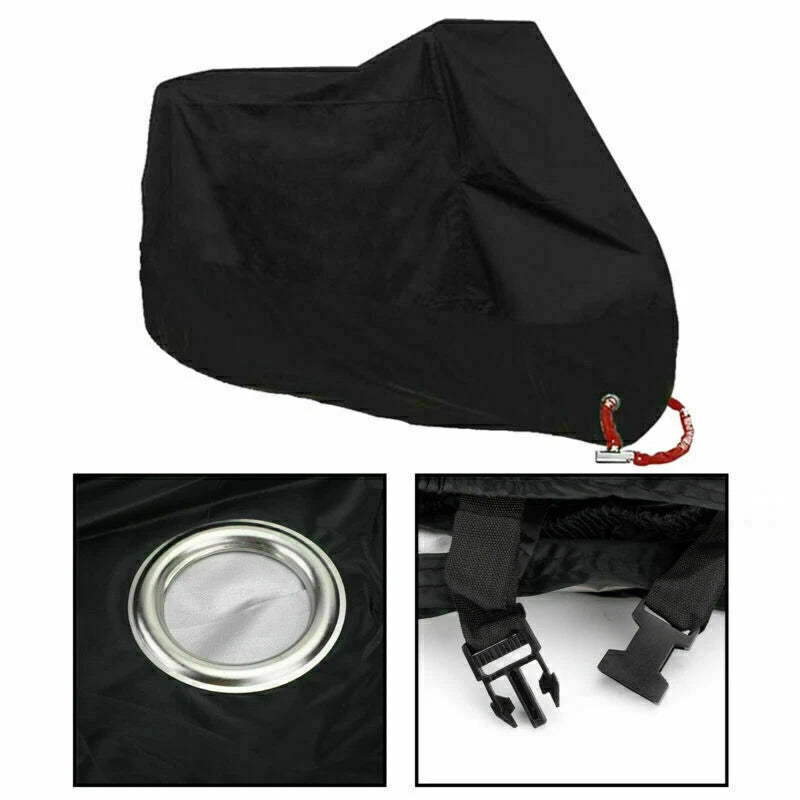 Motorcycle Cover for L 86 in Bike Scooter Waterproof Outdoor Rain Protector