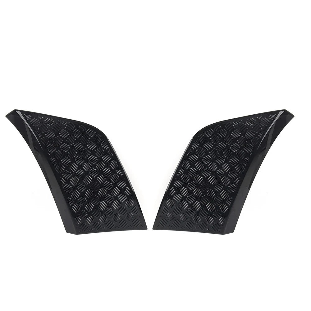 Front Bumper Side Protect Cover for Land Rover Defender 90 110 (2020–2023) Gloss Black