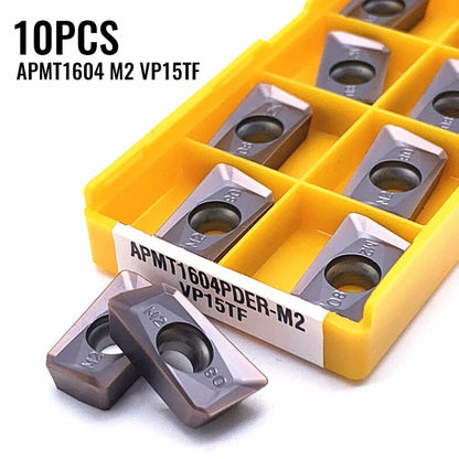 Carbide Inserts CNC Blade Kit Replacement Tools APMT1604PDER-M2