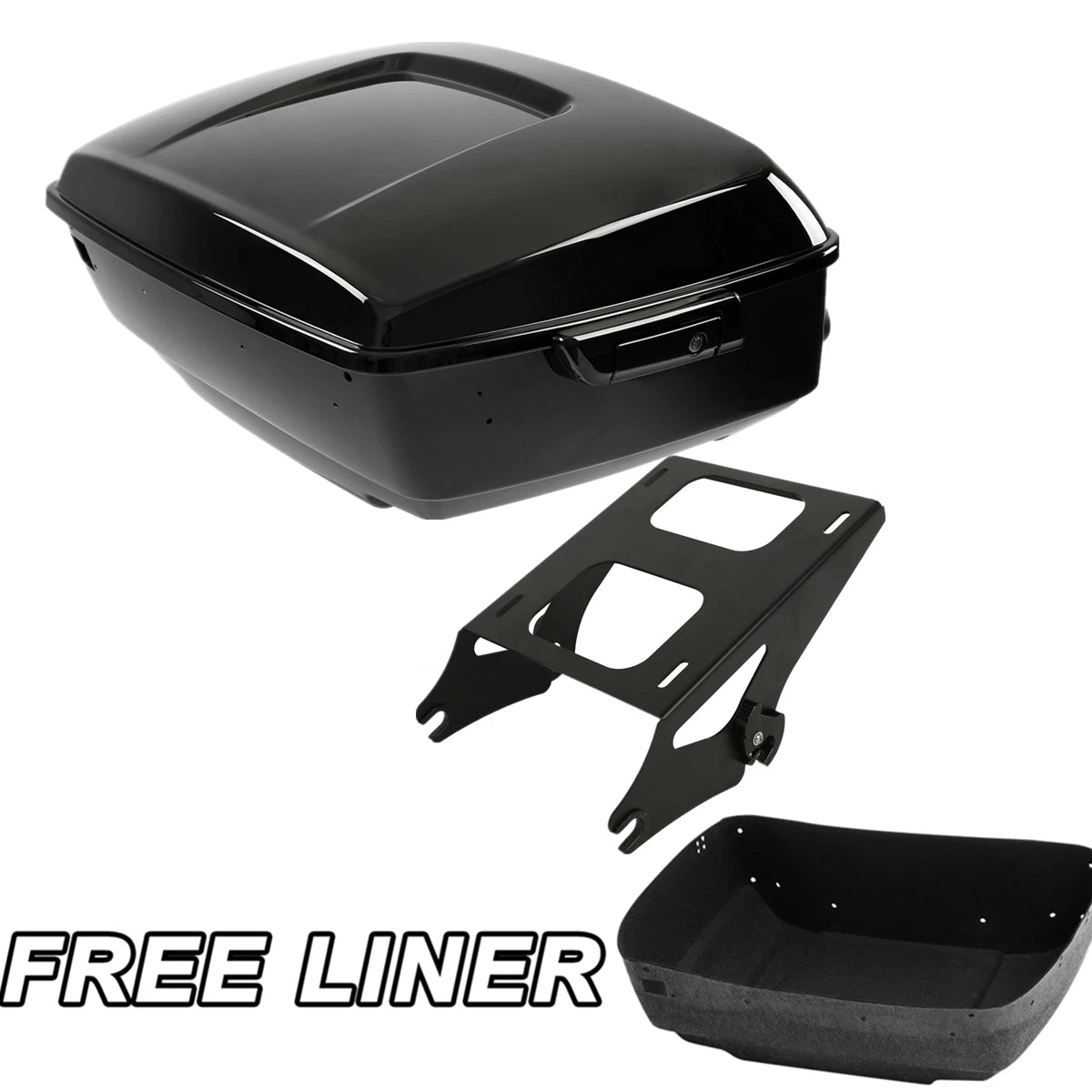 Trunk Latch & Mount Rack for Harley Touring (2014–2023)