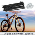 Bicycle Spoke Nipples Carbon Steel 12G Length 139mm Set Universal