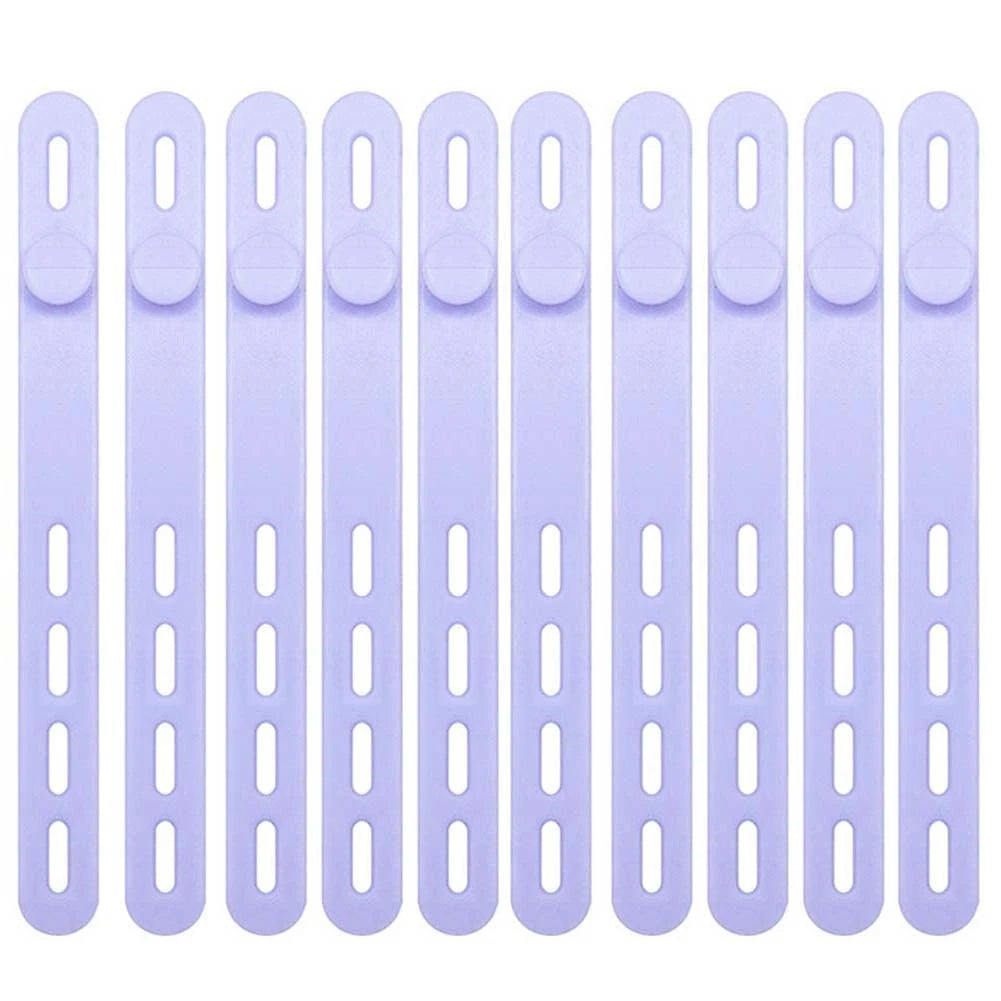 30 Pack Silicone Ties for Cable Management