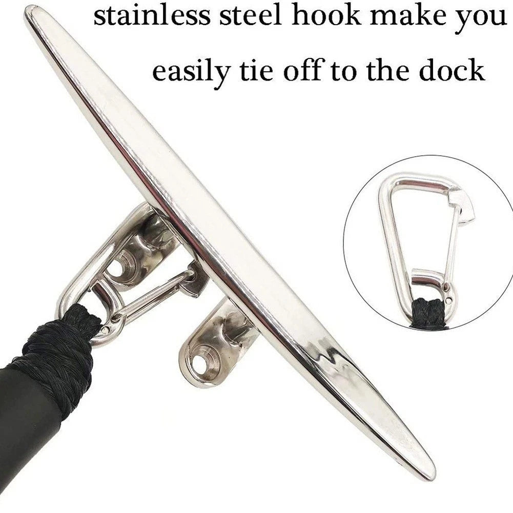 4FT Stretch Bungee Dock Line for Boats Kayaks PWCs (Docking Mooring)