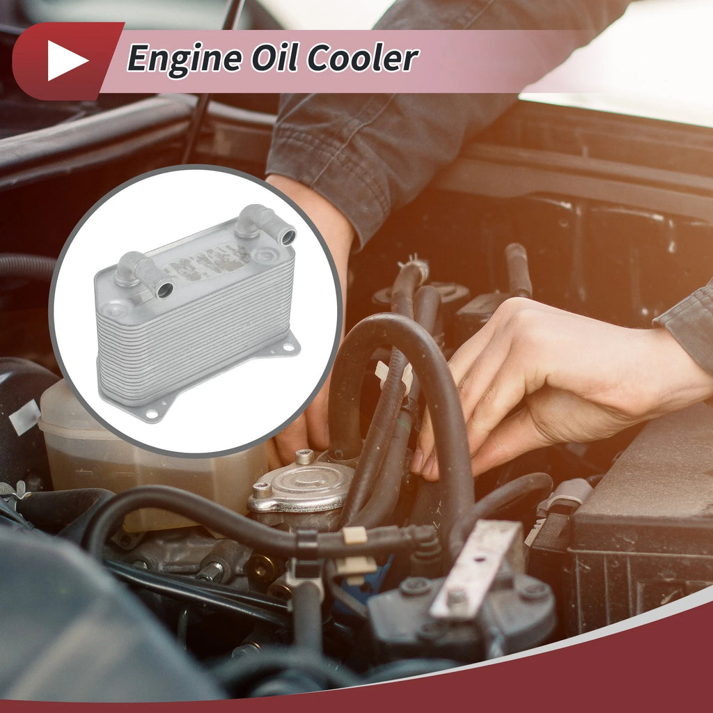 Engine Oil Cooler for Audi TT 2010–2014 OEM Replacement