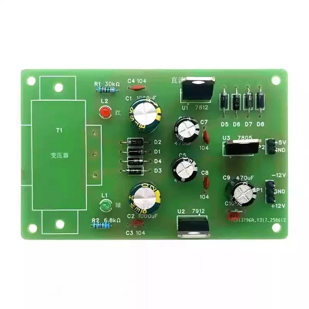 Electronic DIY Kit with Stable Regulated Power Supply